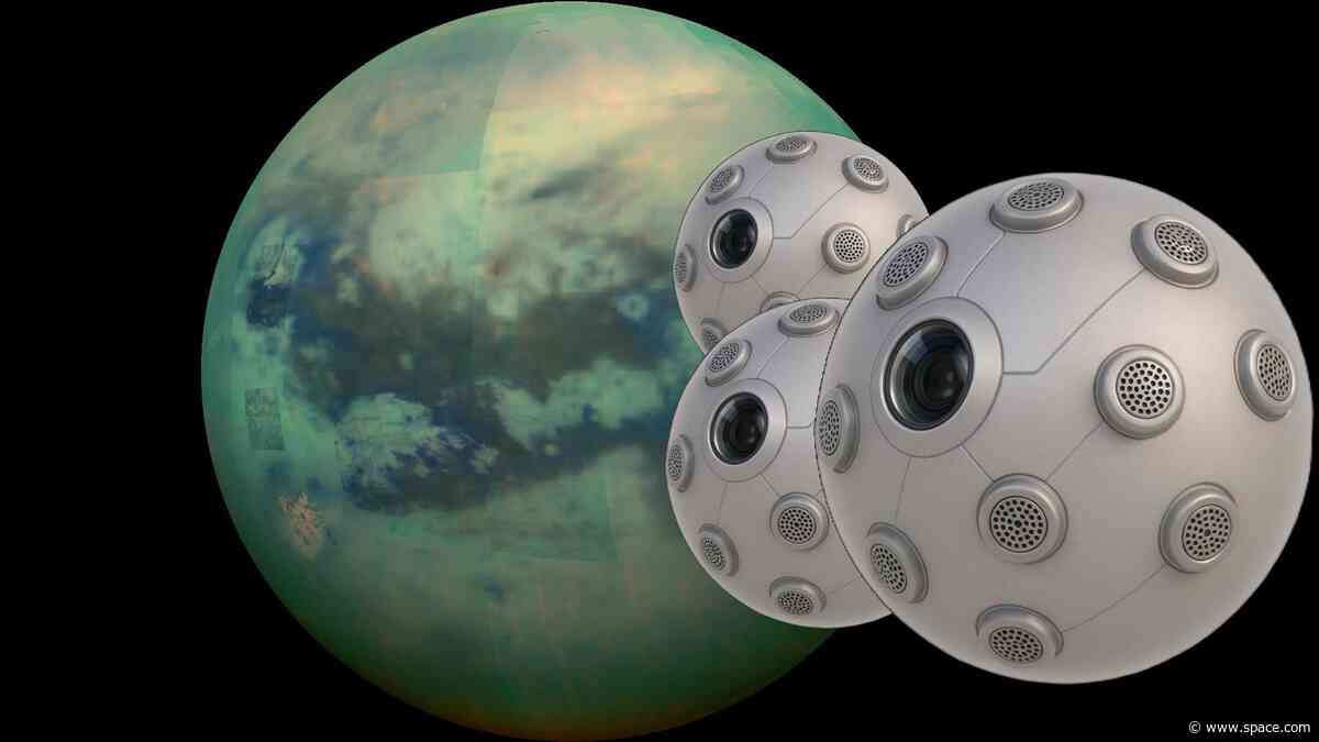 NASA funds spherical 'Aerobots' that could explore the caves of Saturn's moon Titan