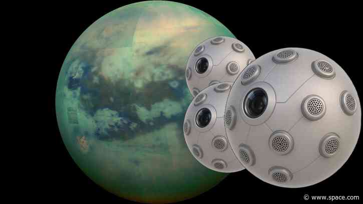 NASA funds spherical 'Aerobots' that could explore the caves of Saturn's moon Titan