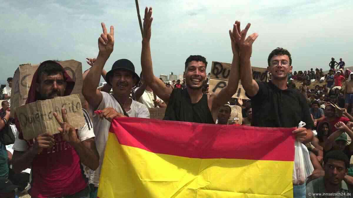 Aufatmen in Ceuta: Trotz Netz-Aufrufen kein neuer Ansturm
