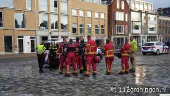 Melding dakbrand Damsterplein