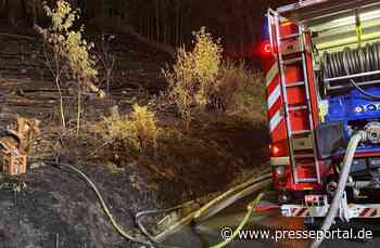FW-PL: Feuerwehr Plettenberg unterstützt bei Waldbrand in Altena