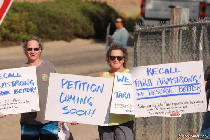Okanagan protesters spread awareness of campaign to recall MLA Tara Armstrong
