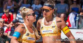 Beachvolleybalsters Schoon en Stam zien Europese titel als tussenstap: ‘Los Angeles, daar willen we voor gaan’
