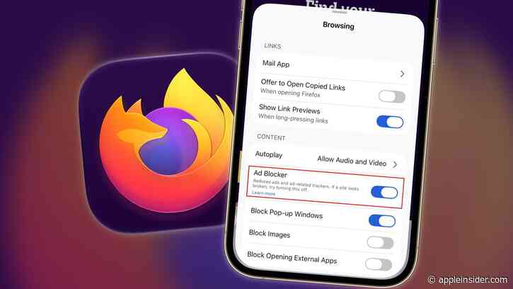 Mozilla gradually rolls out an ad-blocker built into Firefox for iOS
