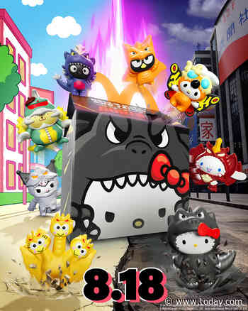 McDonald’s New Happy Meal Combines Hello Kitty and Godzilla: See the Toys