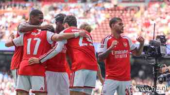 Arsenal verslaat City in strijd om Community Shield na goal binnen 23 seconden