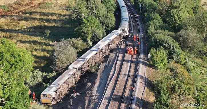 Lewes train derailment that seriously injured two leaves line closed for 10 days