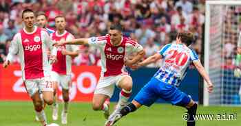 Minimale marge voor Ajax tegen Heerenveen, Gloukh dicht bij derde Amsterdamse treffer