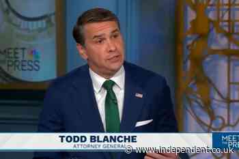Todd Blanche assures Trump doesn’t want ‘yes men’ - but new AG refuse to pledge to act independently from White House