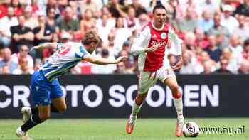 Ook Ajax niet meer foutloos in Eredivisie na gelijkspel tegen sc Heerenveen