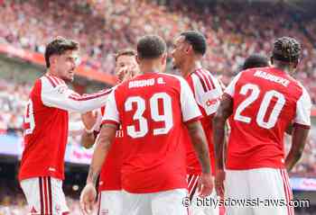 El Arsenal destrozó al Manchester City y se coronó campeón de la Community Shield