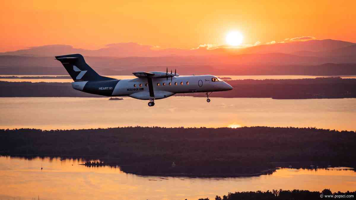 The world’s largest electric plane takes flight