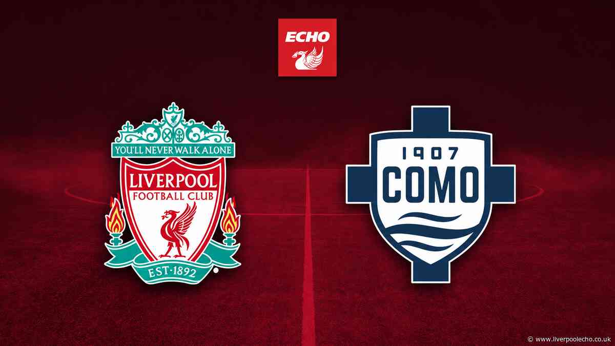Liverpool vs Como LIVE - score, goals, commentary stream