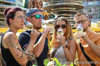 Letzte Runde beim Chemnitzer Weinfest: Zum Wohl – und bis nächstes Jahr!