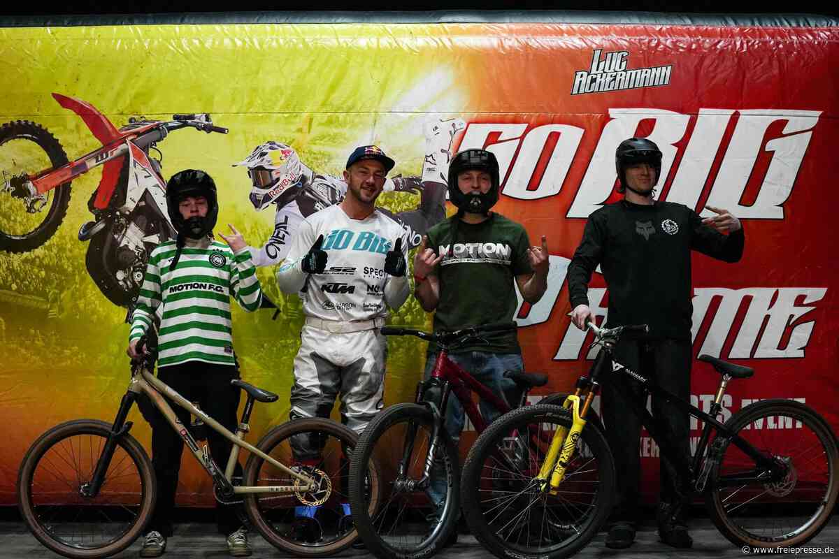 Weltmeister Luc Ackermann sucht Sachsens krassesten Nachwuchs-Biker