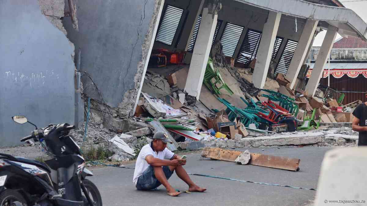 Nach Erdbeben mit mehr als 50 Toten: Hilfsmaßnahmen in Indonesien laufen an