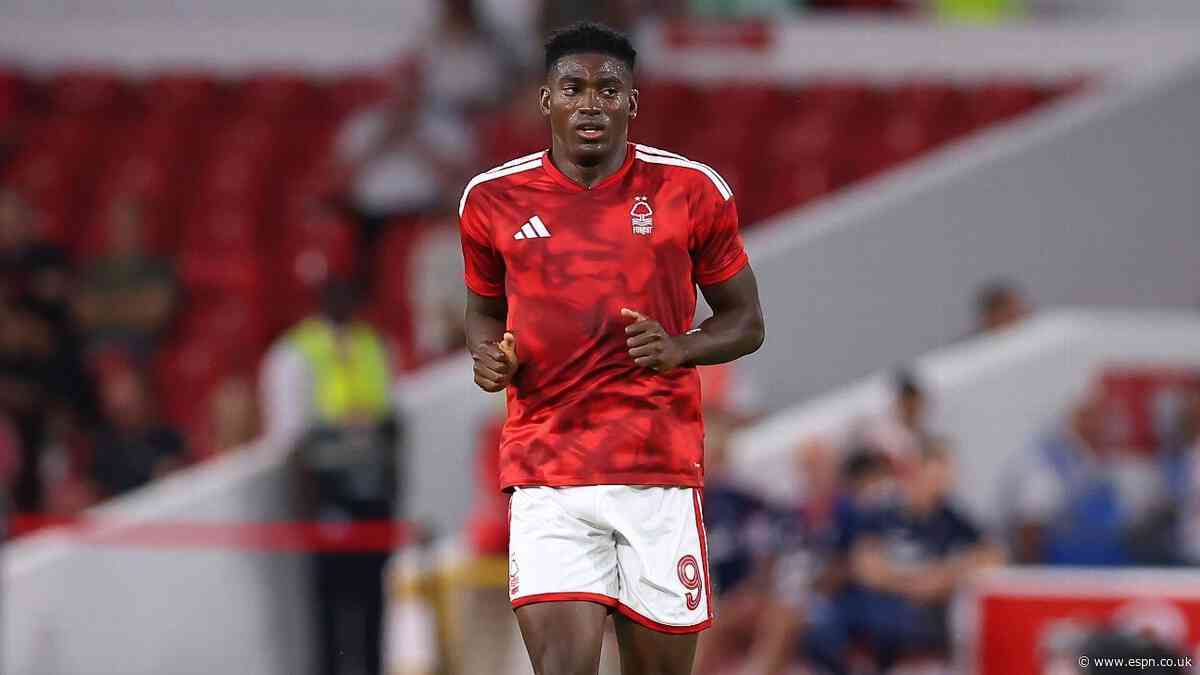 Sources: Forest's Awoniyi set for Coventry move