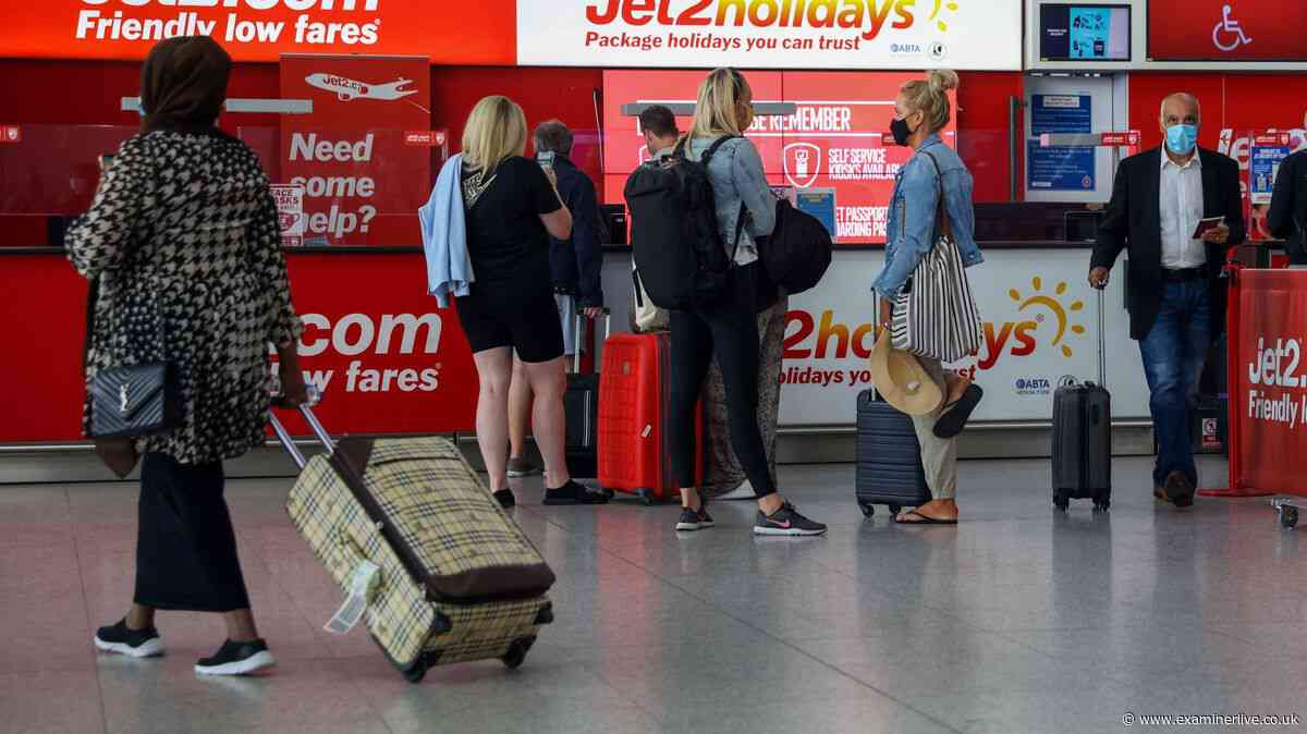Jet2 four-and-a half hour check-in rule for Leeds Bradford Airport and 11 others