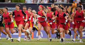 Canadian women, men’s flag football teams book 2028 Olympic tickets