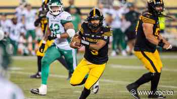 Saskatchewan Roughriders' winning momentum halted by Hamilton Tiger-Cats comeback