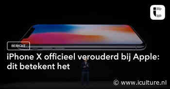 iPhone X officieel verouderd bij Apple: dit betekent het