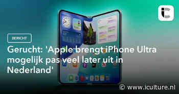 Gerucht: ‘Apple brengt iPhone Ultra mogelijk pas veel later uit in Nederland’