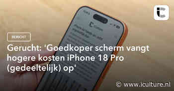 Gerucht: ‘Goedkoper scherm vangt hogere kosten iPhone 18 Pro (gedeeltelijk) op’