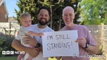 Man told he had months to live 'still standing' 14 years later