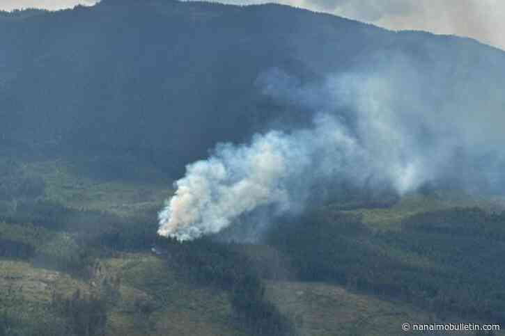 Wildfire listed as burning ‘out of control’ west of Bowser