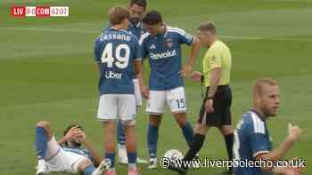 LFCTV forced to issue apology as Como star suffers horror injury in Liverpool friendly