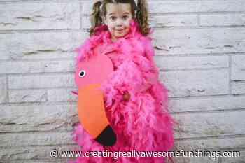 DIY Flamingo costume