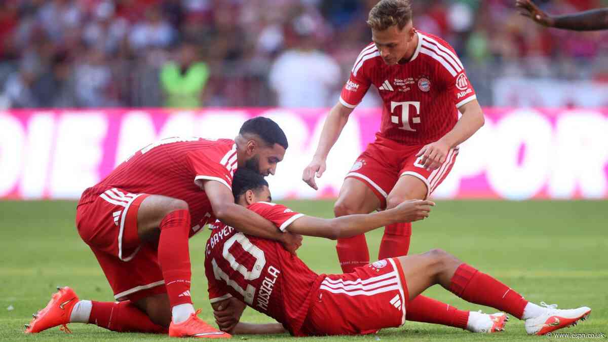 Bayern mum on Musiala after collapse in friendly