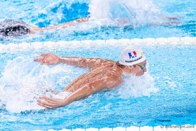 Leon Marchand Adds To His List Of French Records With 3:43.14 400 Freestyle