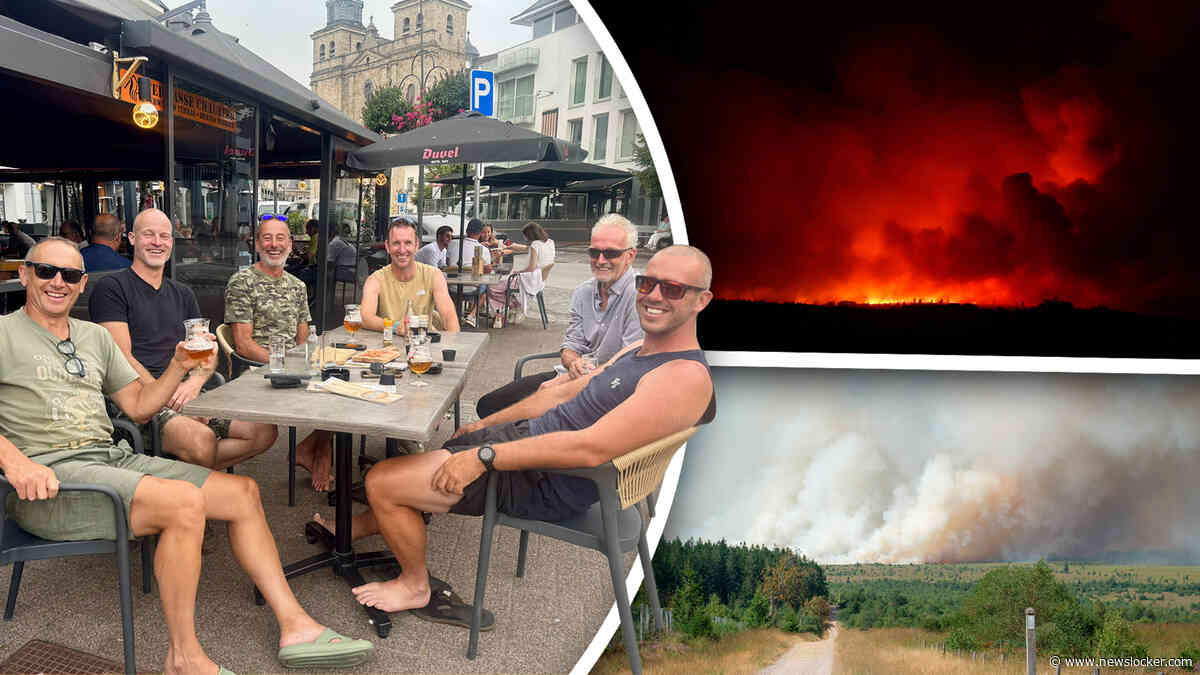 Nederlandse vakantiegangers midden in rook van enorme natuurbrand: ’Zwaar om te ademen’