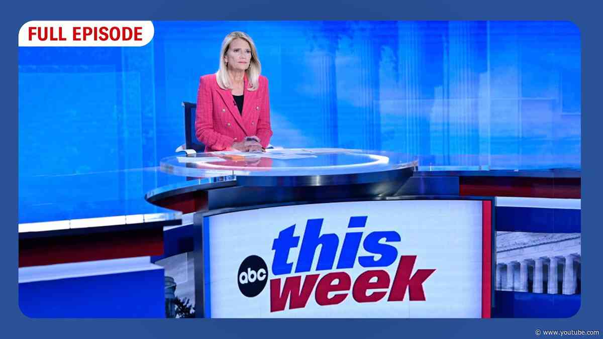 This Week with George Stephanopoulos Full Broadcast - Sunday, August 16, 2026