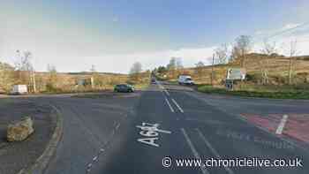 Four people taken to hospital after two-vehicle crash in Northumberland
