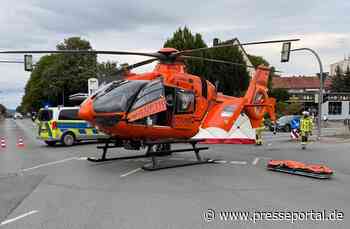 FW Lage: Verkehrsunfall zwischen Motorrad und PKW