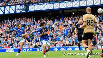 Rangers 5-1 St Mirren: Comprehensive cup triumph for Ibrox club eases pressure on Derek McInnes