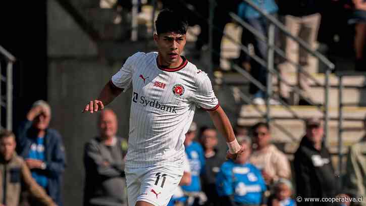 Osorio fue titular en el empate de Midtjylland ante el recién ascendido Lyngby