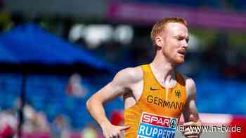 Enges Finish gewonnen: Hindernisläufer Ruppert läuft über 3000 Meter zu EM-Gold