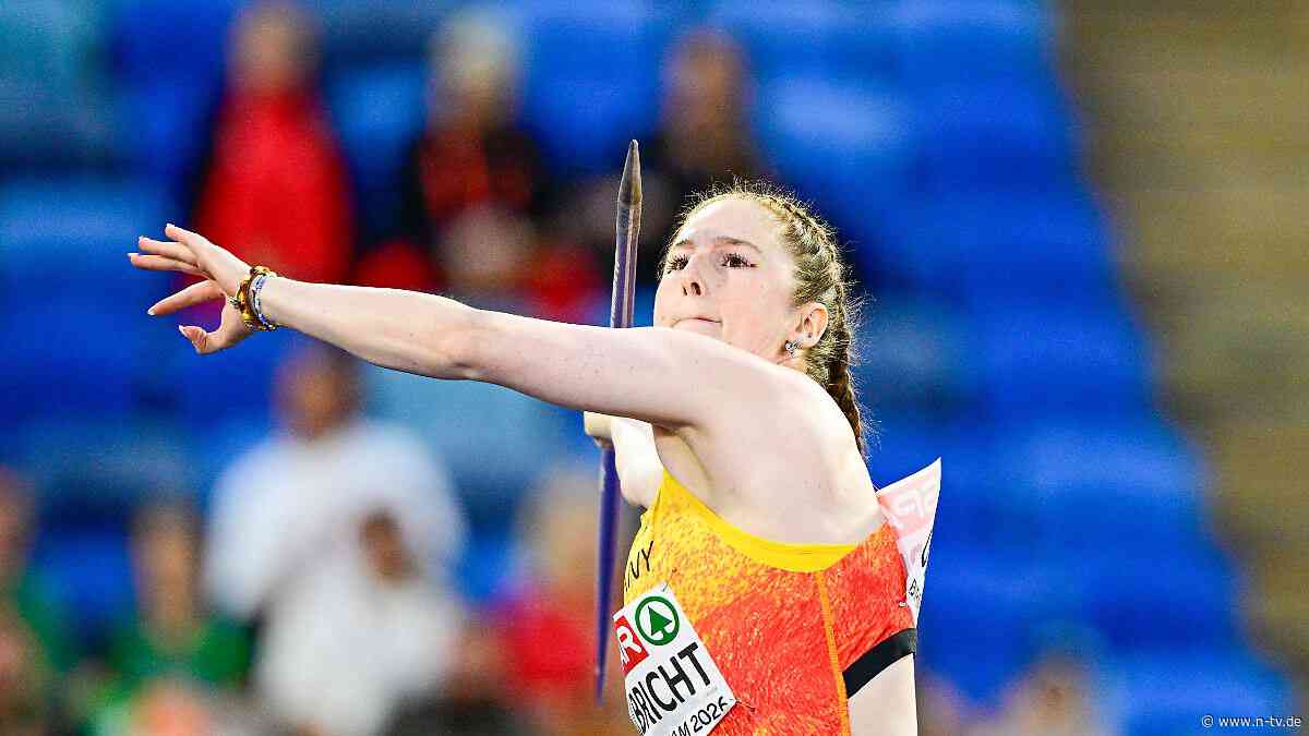 Nächste Speerwurf-Medaille: Julia Ulbricht wuchtet sich völlig überraschend zu EM-Silber