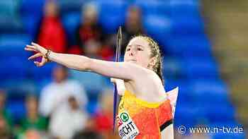 Nächste Speerwurf-Medaille: Julia Ulbricht wuchtet sich völlig überraschend zu EM-Silber