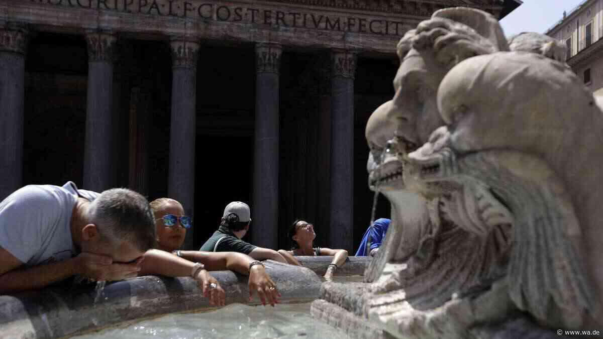 Roms berühmter Brunnen versinkt im Dreck – Ekel-Zustand ruft Behörden auf den Plan
