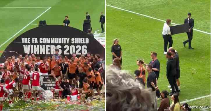 ‘They are gone!’ – Arsenal fans convinced duo are leaving after they are left out of celebrations