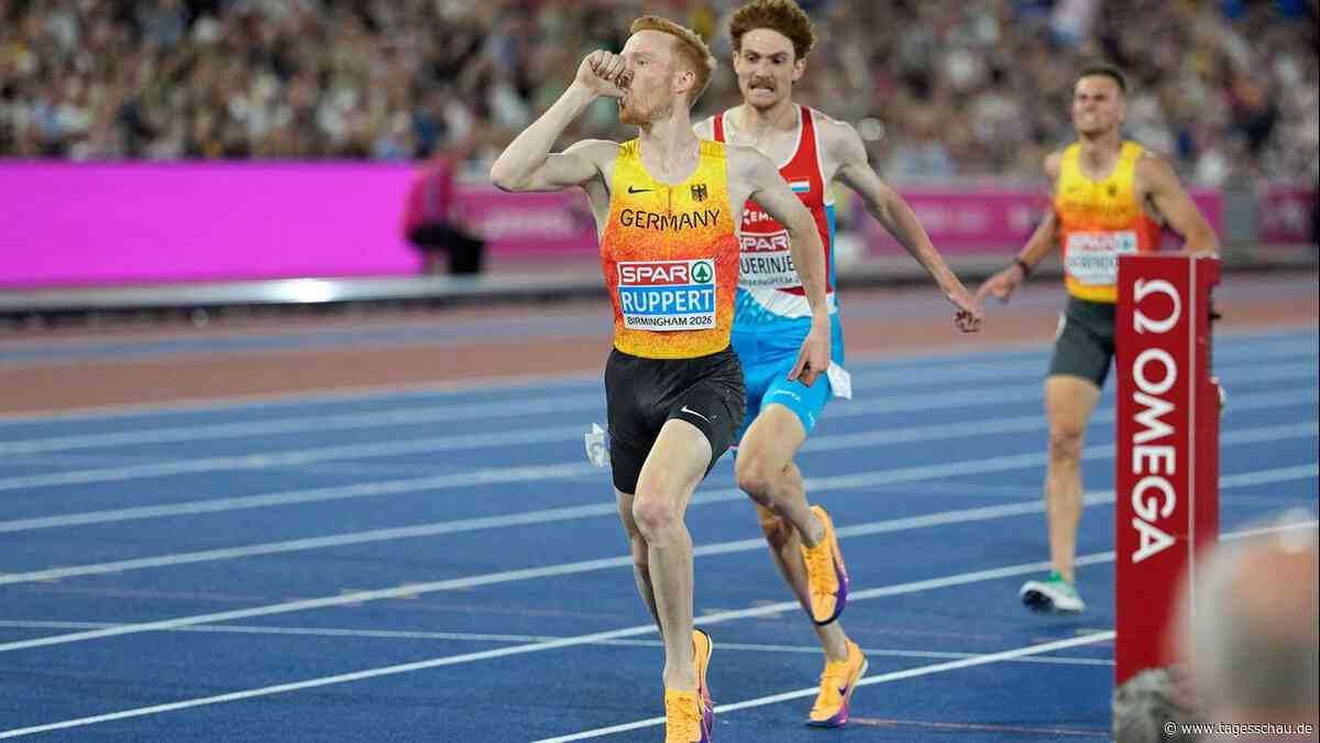 Hindernisläufer Ruppert gewinnt EM-Goldmedaille, Bebendorf Bronze