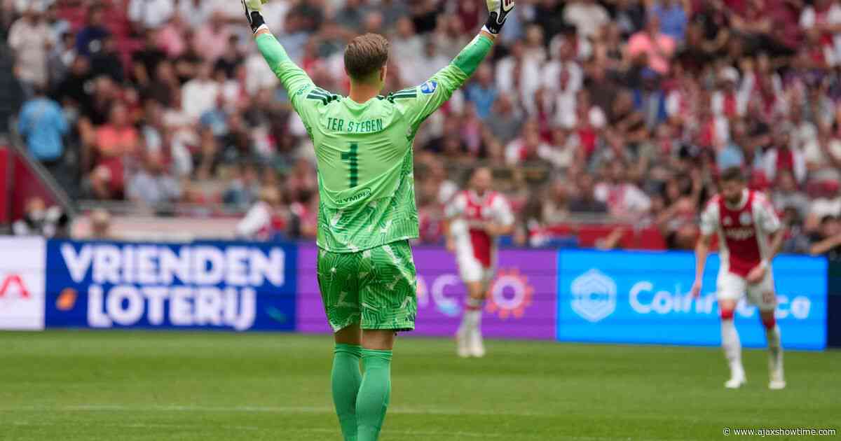 Kritiek op rol Ter Stegen bij tegendoelpunt Ajax: 'Dat mag hem niet gebeuren'