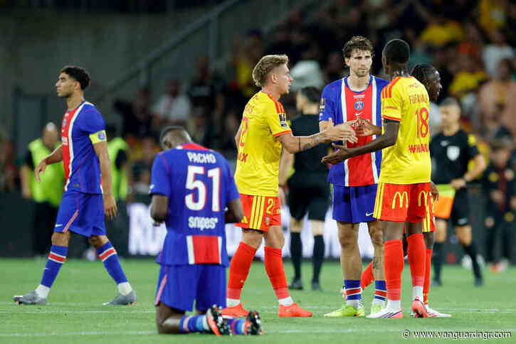 PSG beaten by Lens in French Champions’ Trophy