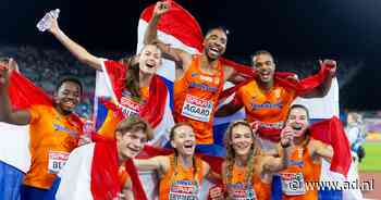 Nederlandse vrouwen snellen naar goud op 4x400 meter EK, historisch brons voor mannen na fotofinish