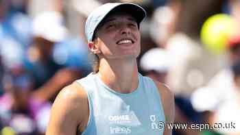 Swiatek starts Cincy Open with straight-sets win