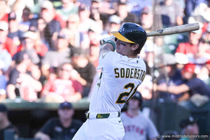 A’s Place Tyler Soderstrom On 10-Day IL Due To Hip Impingement
